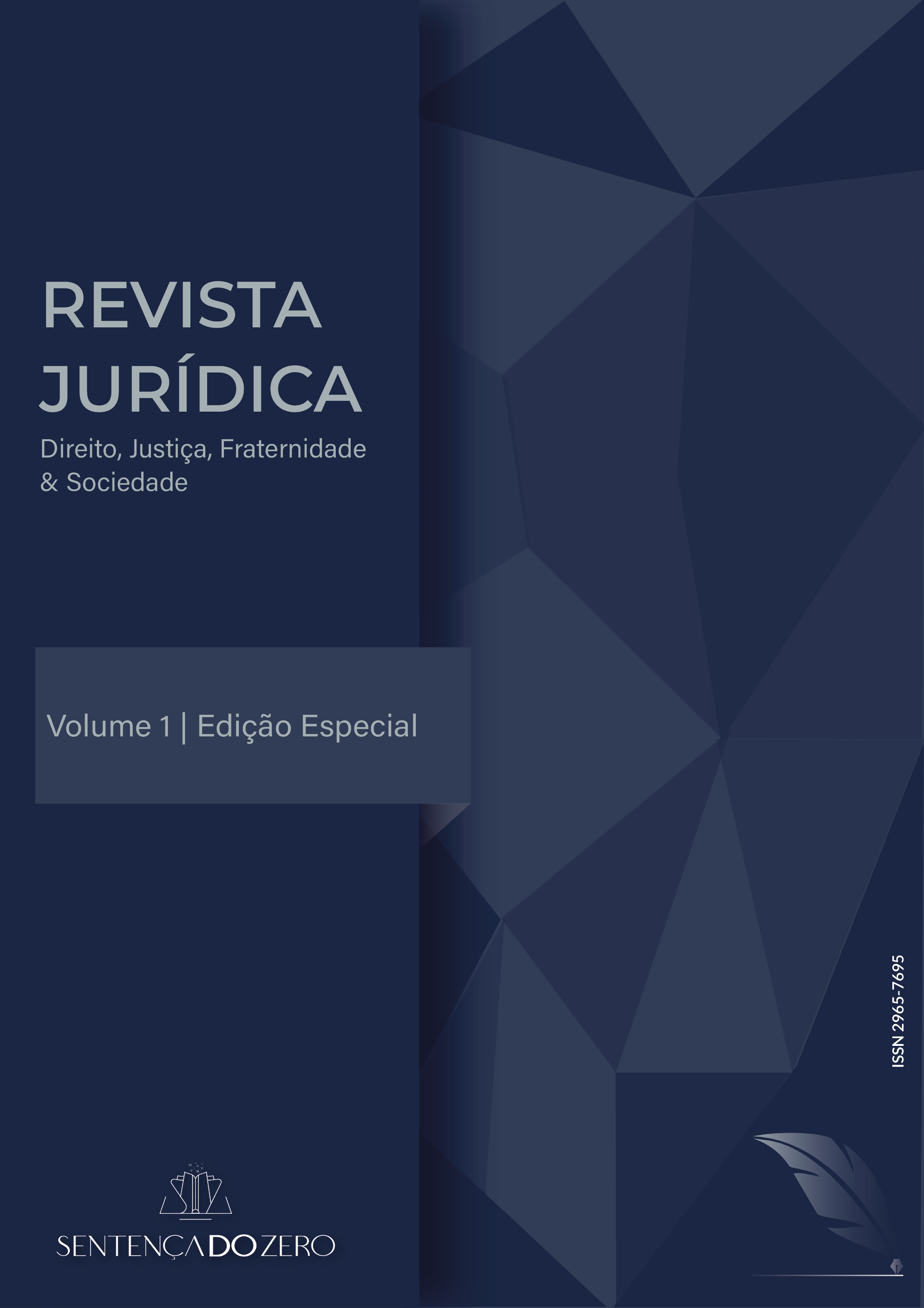 Capa da Revista Jurídica — Direito, Justiça, Fraternidade & Sociedade, edição especial n. 5 de novembro de 2024.